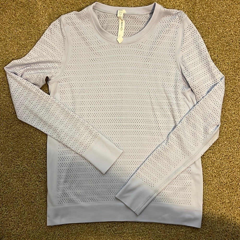 Womens Lululemon L/s top size 8
